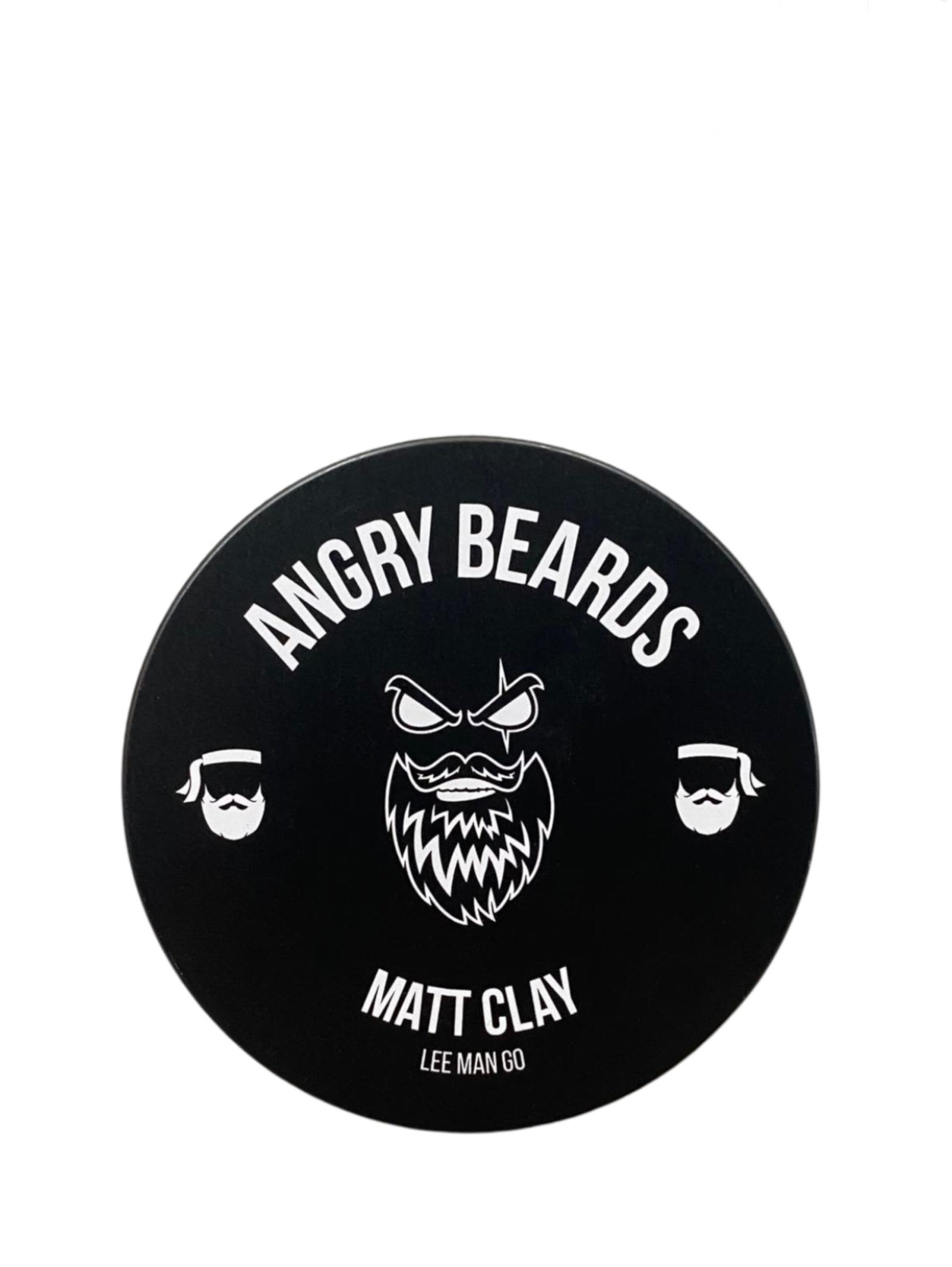 Angry Beards glinka do wlosow Lee Man Go Matt Clay 120g 1
