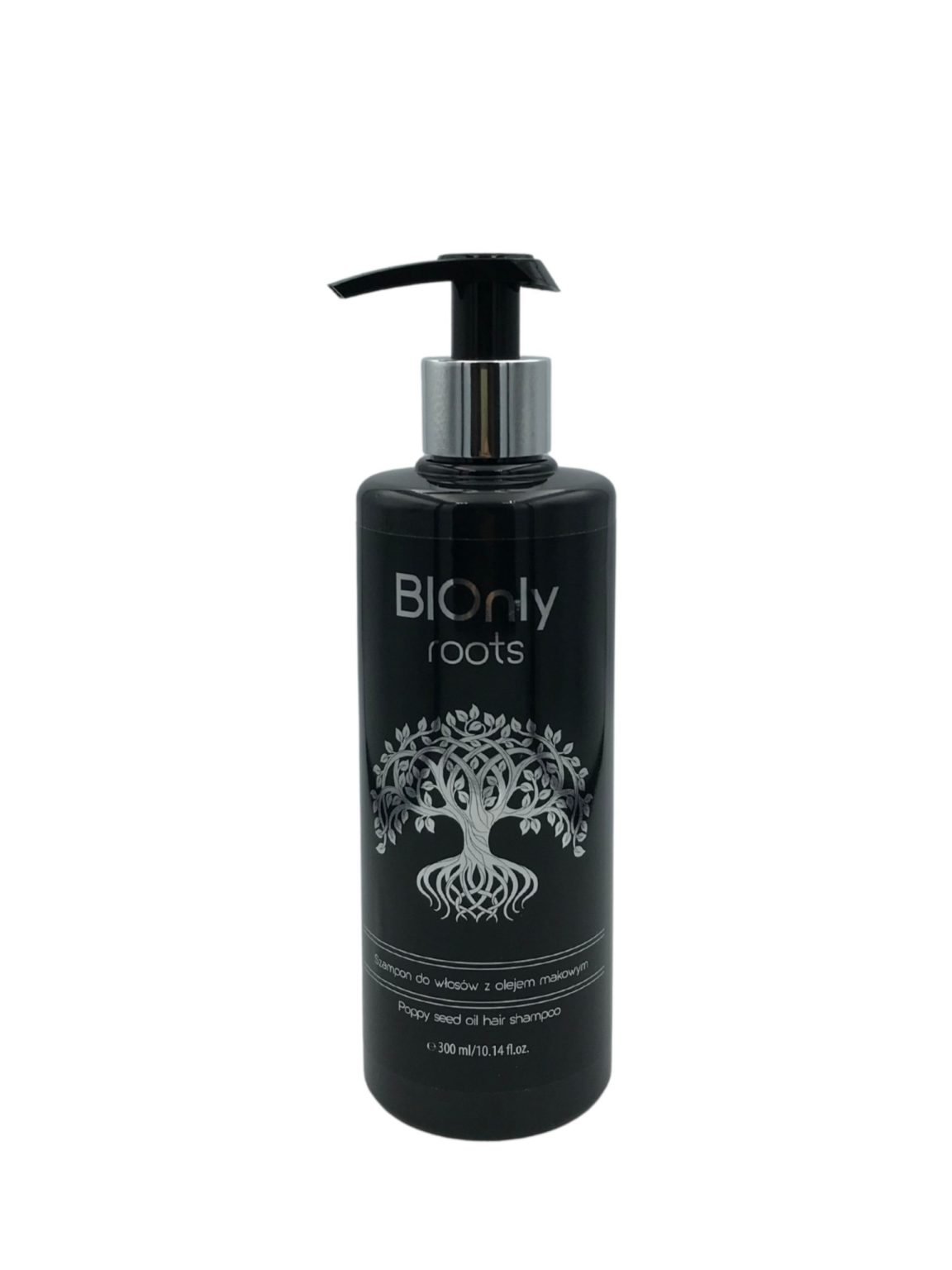 BIOnly Men szampon do wlosow z olejem makowym Roots 300ml