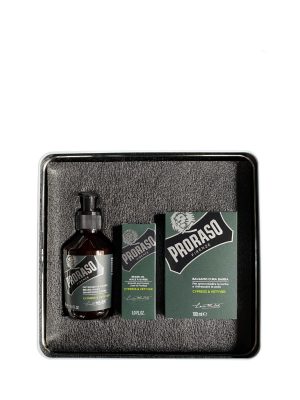 Proraso zestaw Cypress Vetyver otwarty